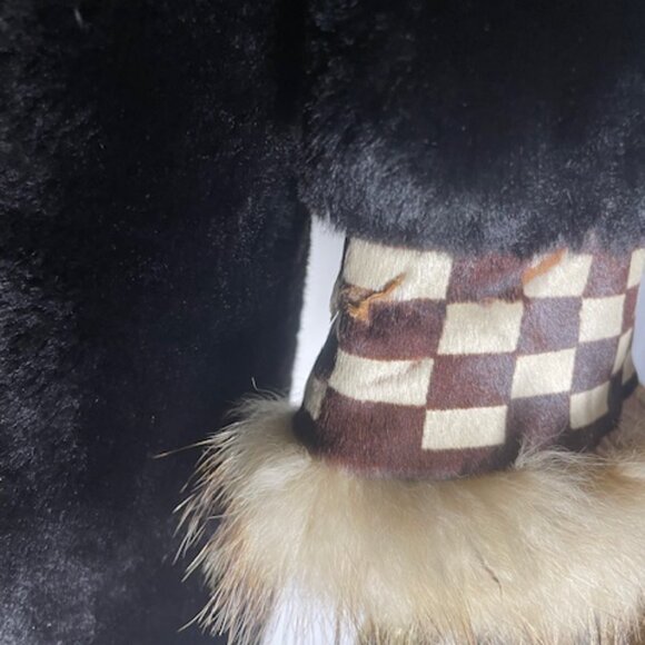 Vintage Fur Handmade Coat Medium - Picture 6 of 8